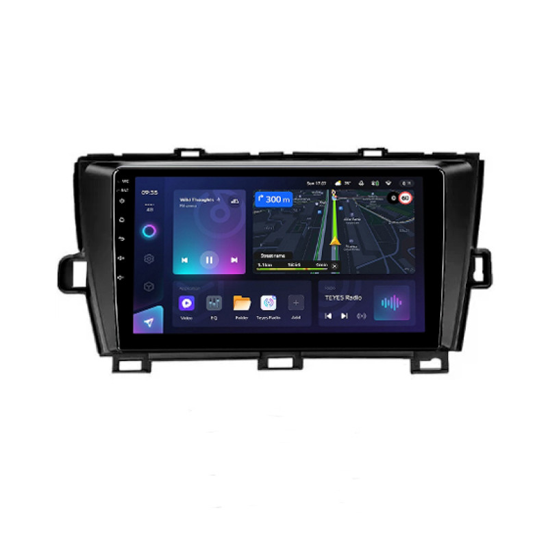 Štátní magnetofon Teyes CC3L 4+64 GB pro Toyota Prius 2010–2015 LHD černý A-MOD 9