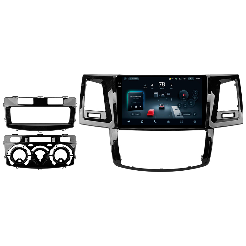 Android head unit Teyes CC4 Pro 8+128 Gb Toyota Fortuner 1 AN50 AN60 HILUX Revo Vigo (F2) 2005-2007 9" 2k