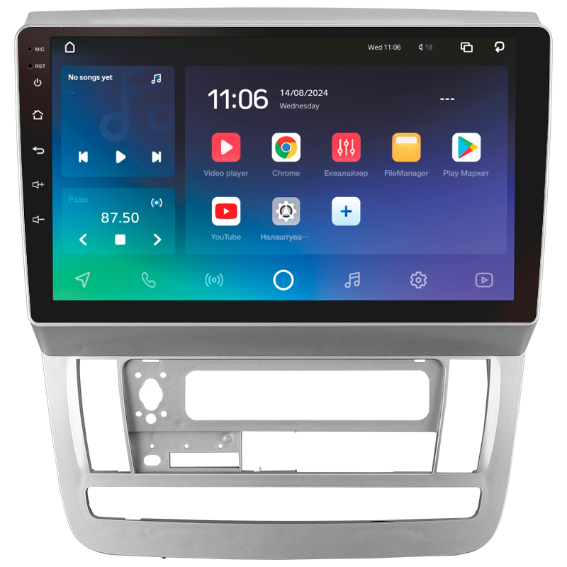 Android head unit SIGMA X9432 ANDROID 10 4+32 Gb 4G DSP Toyota Alphard 1 H10 2002-2005 (F1) 9"