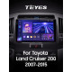 Android head unit Teyes CC3 4+64 Gb Toyota Land Cruiser 11 200 (F1) 2007-2015 10" 2k