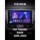 Festplatten-Multimedia-Gerät Teyes CC3 4+64 GB für Toyota RAV4 5 (XA50, 1 DIN) 2018–2023, 10 Zoll, 2-Kanal, 1 DIN