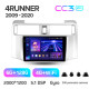 Android head unit Teyes CC3 6+128 Gb with 360° surround view° Toyota 4Runner 5 N280 2009 - 2020 9" 2k