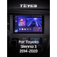 Štátní magnetofon Teyes CC3 4+64 GB pro Toyota Sienna 3 XL30 (2014–2020), 9