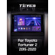 Android head unit Teyes CC3 4+32 Gb Toyota Fortuner 2 2015-2018 9" 2k