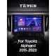 Android head unit Teyes CC3 4+32 Gb Toyota Alphard H30 2015-2020 10" 2k