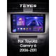 Android head unit Teyes CC3 6+128 Gb with 360° surround view° Toyota Camry 6 XV 40 50 2006-2011 (F2) 10" 2k