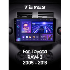 Android head unit Teyes CC3 4+64 Gb Toyota RAV4 3 XA30 (F2) 2005-2013 10" 2k