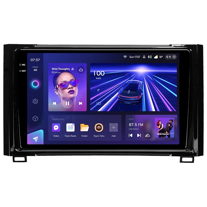 Android head unit Teyes CC3 6+128 Gb Toyota Tundra XK50 2013-2020 9" 2k