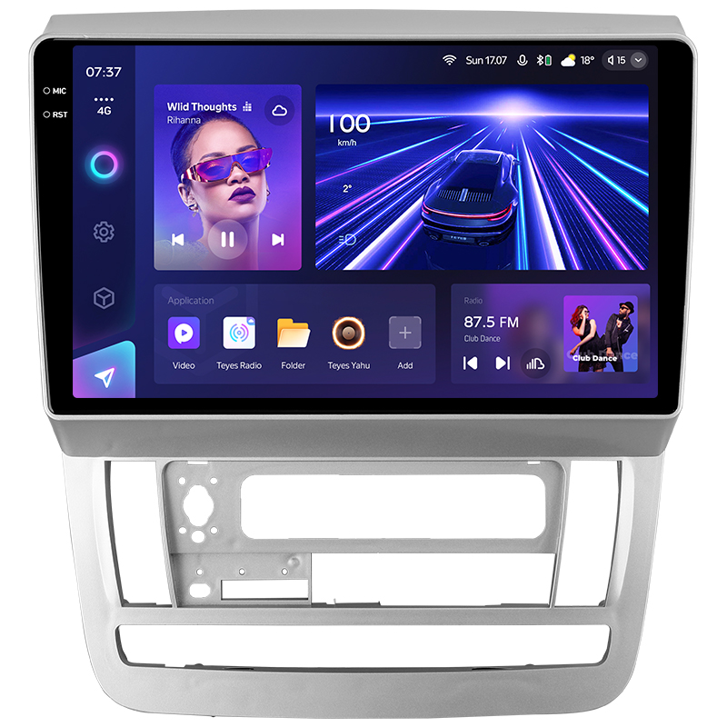 Android head unit Teyes CC3 6+128 Gb with 360° surround view° Toyota Alphard 1 H10 2002-2005 (F1) 9" 2k