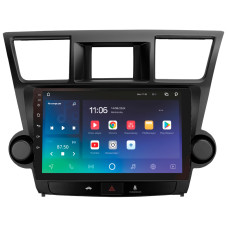 Android head unit SIGMA X10432 ANDROID 10 4+32 Gb 4G DSP Toyota Highlander 2 XU40 2007-2013 (F2) 10" (L1)