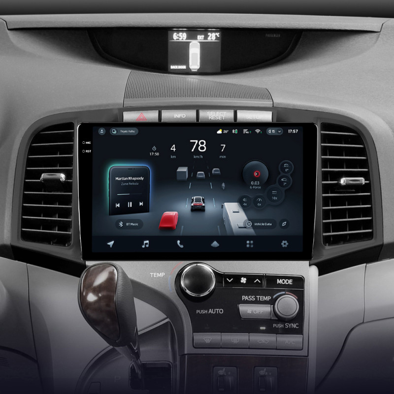 Android head unit Teyes CC4 Pro 12+256 Gb Toyota Venza 2008-2016 9" 2k