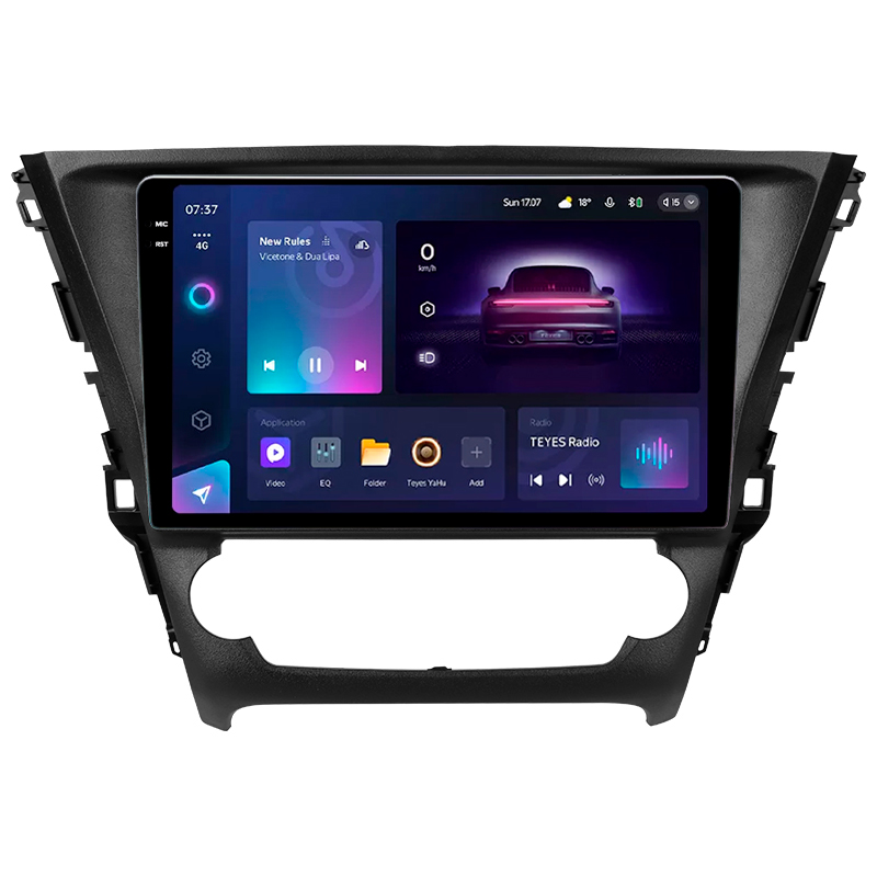 Android head unit Teyes CC3 6+128 Gb with 360° surround view° Toyota Avensis 3 2015-2018 (F2) 10" 2k