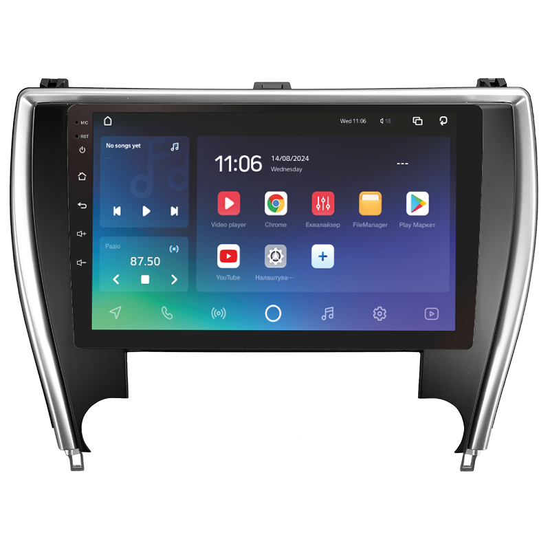 Android head unit SIGMA X10432 ANDROID 10 4+32 Gb 4G DSP Toyota Camry 7 XV 50 55 North America 2014-2017 (B) 10"
