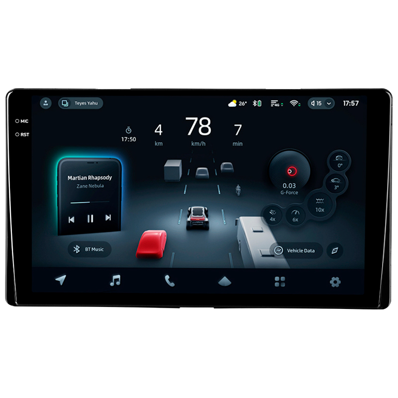 Android head unit Teyes CC4 Pro 8+128 Gb Toyota Sienna 3 XL30 2014 - 2020 9" 2k