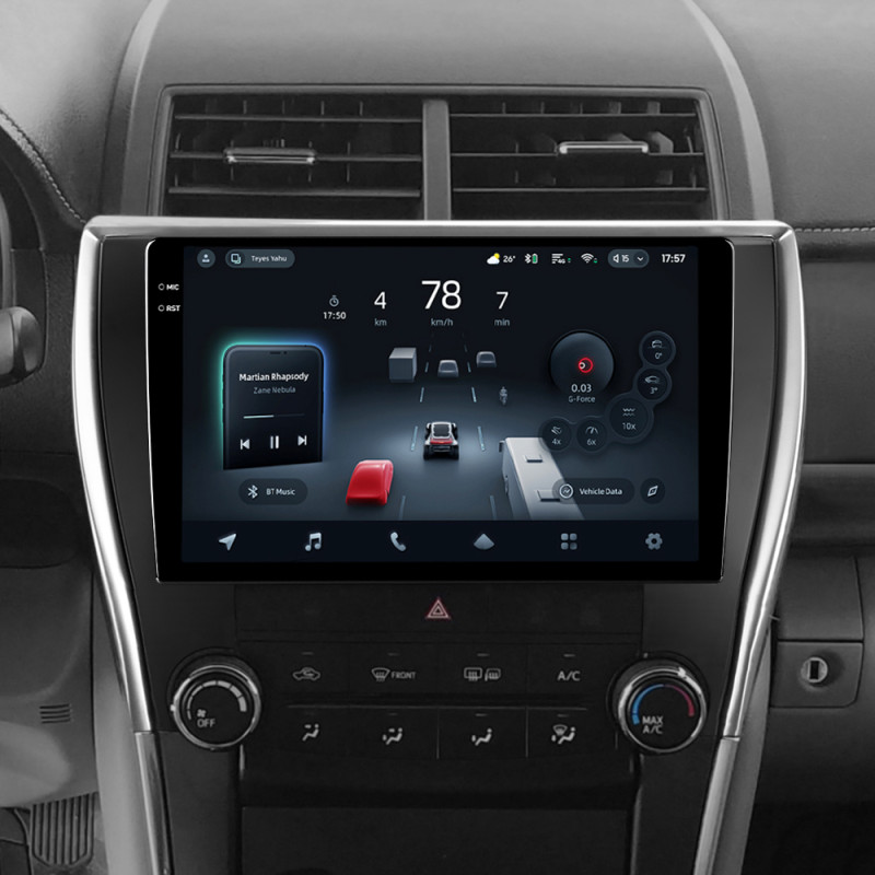 Android head unit Teyes CC4 Pro 8+128 Gb Toyota Camry 7 XV 50 55 North America 2014-2017 (A) 10" 2k