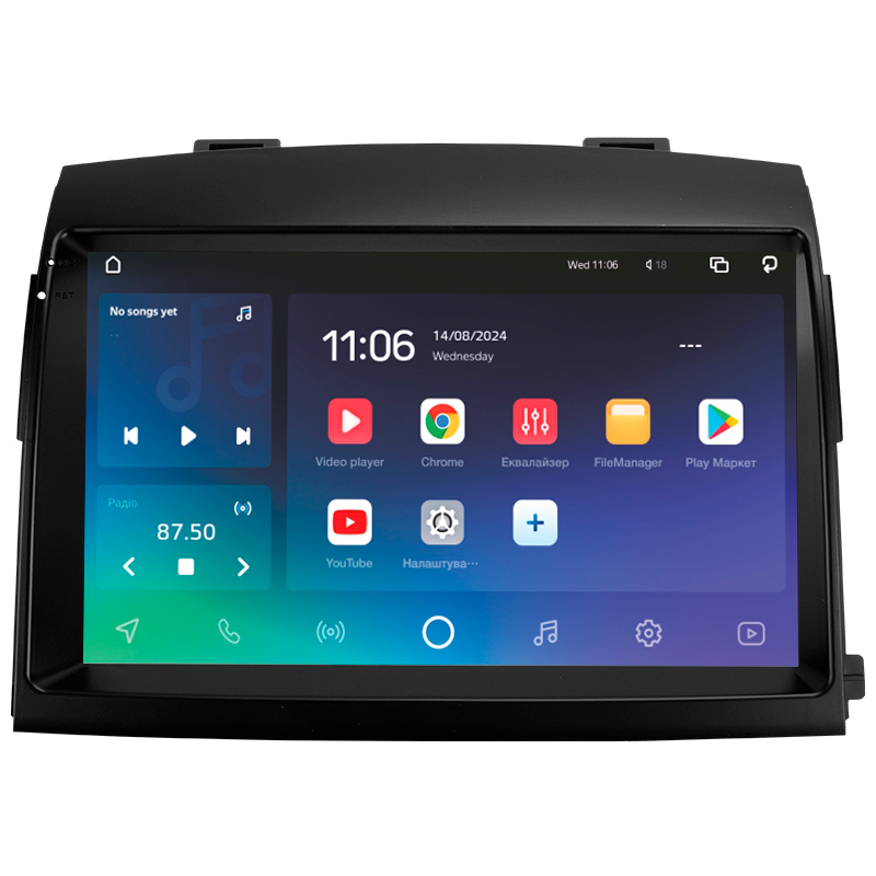 Android head unit SIGMA X9432 ANDROID 10 4+32 Gb 4G DSP Toyota Sienna 2 II XL20 2003-2010 9"