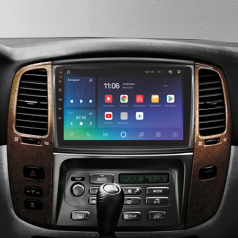 Stacja głośnikowa SIGMA PRO 9432 ANDROID 10 4+32 GB 4G DSP Toyota Land Cruiser LC 100-A (A) 2002–2007 (9