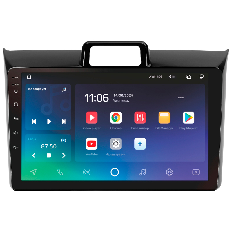 Android head unit SIGMA X9432 ANDROID 10 4+32 Gb 4G DSP Toyota Corolla Axio 2 Fielder 3 E160 2012-2021 9"
