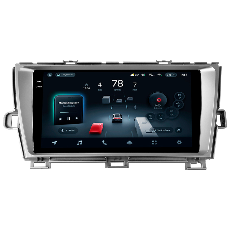 Android head unit Teyes CC4 Pro 12+256 Gb Toyota Prius XW30 2009-2015 9" 2k
