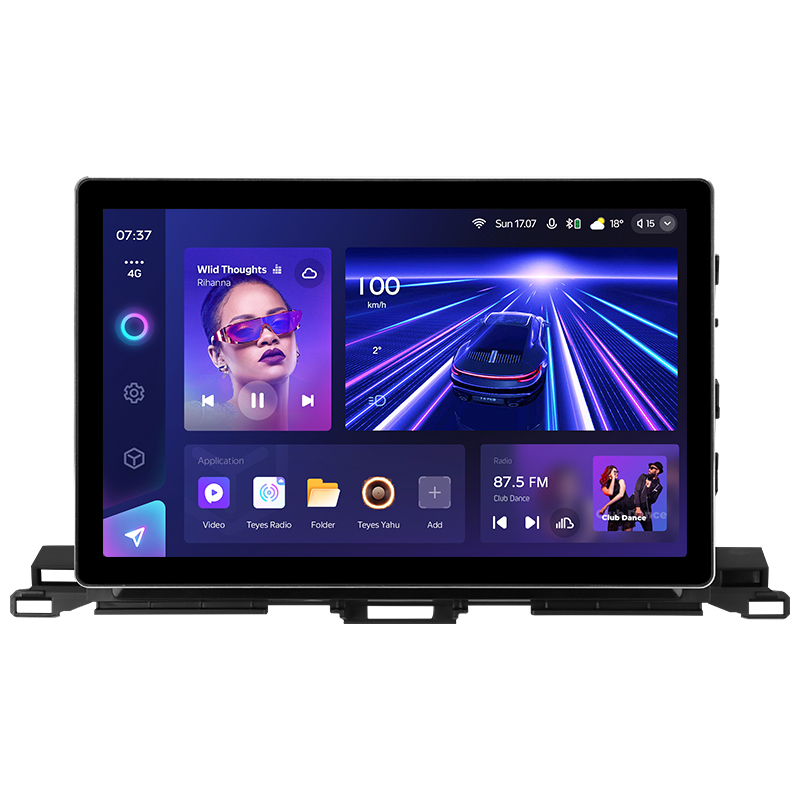 Android head unit Teyes CC3 4+32 Gb Toyota Highlander 3 XU50 2013-2018 13" 2k (L1)