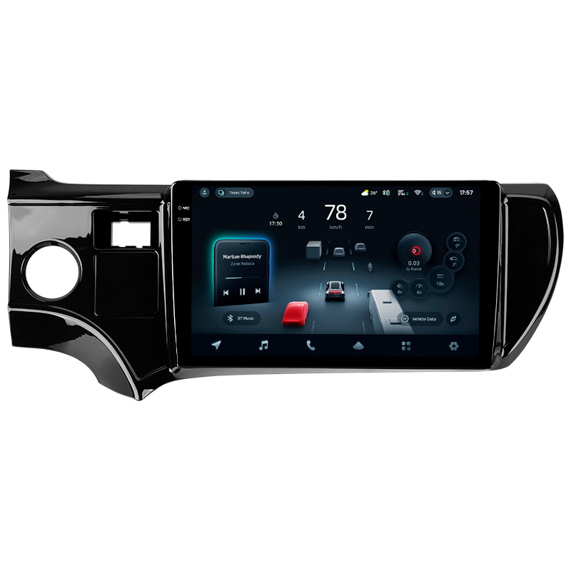 Štátní multimédia systém Teyes CC4 Pro 12+256 GB pro Toyota Aqua (levá řízení) 2011–2017, 9