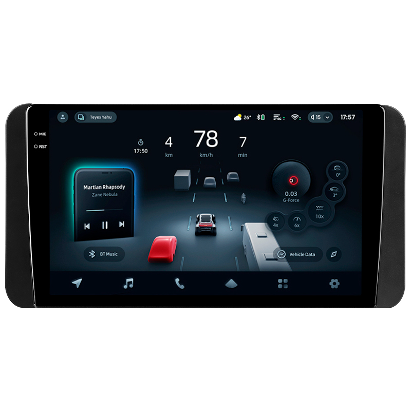 Štátní magnetofon Teyes CC4 Pro 12+256 GB pro Toyota Wigo 2022–2023 (F2), 9