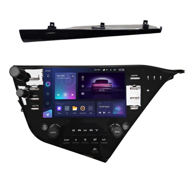 Android head unit Teyes CC3 4+64 Gb Toyota Camry 8 XV 70 2018+ with buttons 9" 2k (L3)