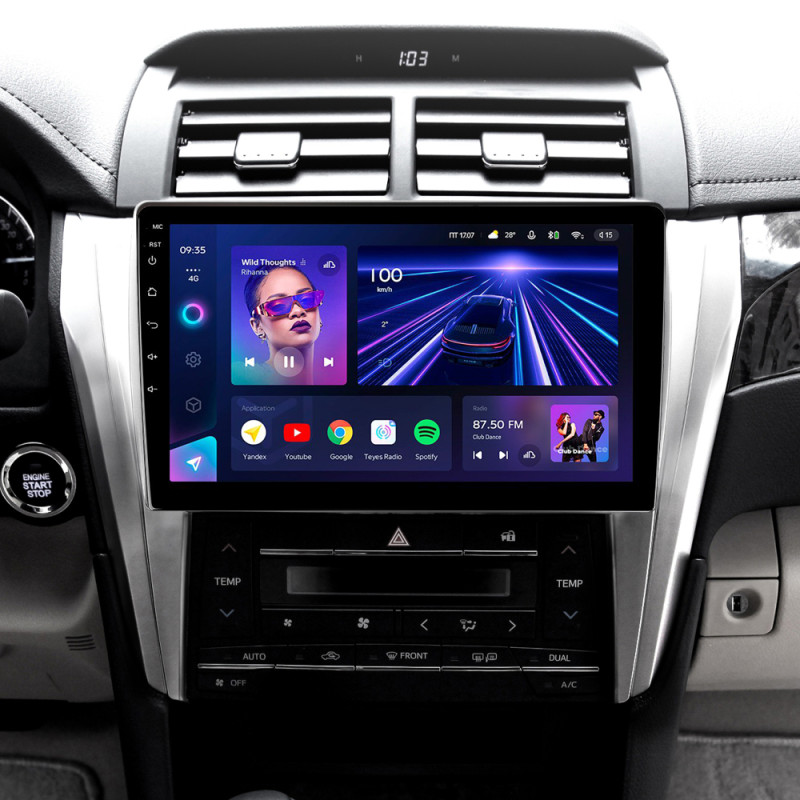 Android head unit Teyes CC3 4+32 Gb Toyota Camry 7 XV 50 55 2014-2017 (B) 10"