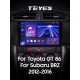 Android head unit Teyes CC3 4+64 Gb Toyota GT 86 For Subaru BRZ (Left hand drive) 2012-2016 9" 2k