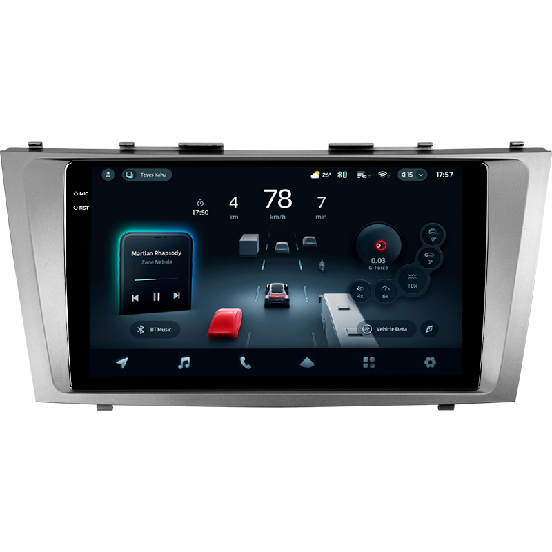 Android head unit Teyes CC4 Pro 12+256 Gb Toyota Camry 6 XV 40 50 2006-2011 (F1) 9" 2k