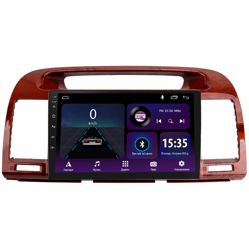 Android head unit SIGMA E9232 ANDROID 10 2+32 Gb Toyota Camry 5 XV 30 2001-2006-B 9"