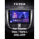 Android head unit Teyes CC3 6+128 Gb with 360° surround view° Toyota Vios Yaris L 2016-2019 10" 2k