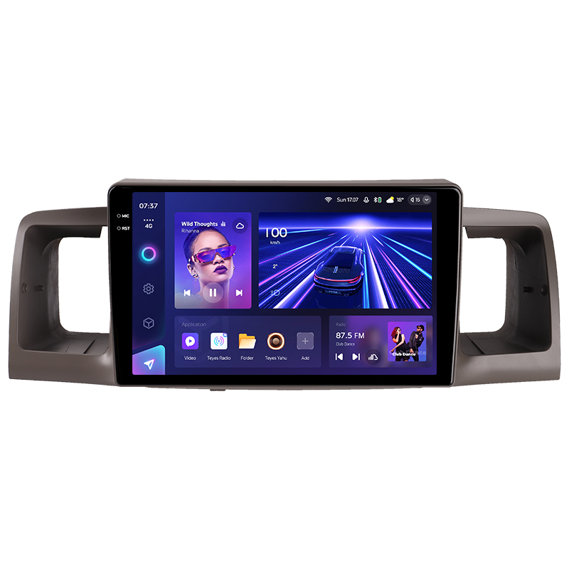 Android head unit Teyes CC3 4+64 Gb Toyota Corolla E130 E120 2000-2004 9" 2k