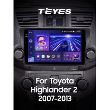 Android head unit Teyes CC3 4+32 Gb Toyota Highlander 2 XU40 2007-2013 (F1) 10" 2k