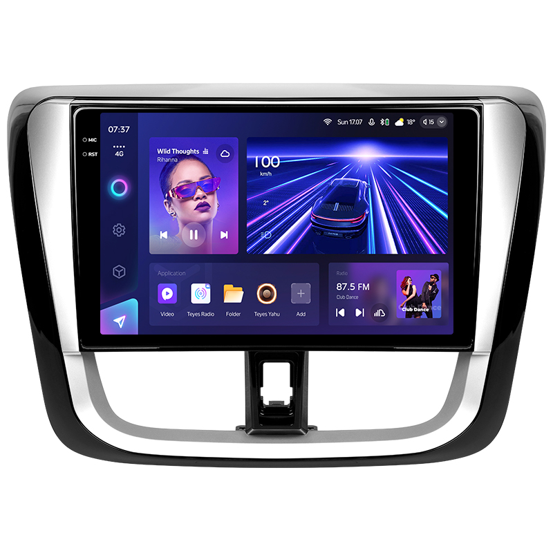 Magallánica de fábrica Teyes CC3 4+64 GB Toyota Vios Yaris L 2016-2019 10