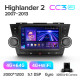 Android head unit Teyes CC3 4+64 Gb Toyota Highlander 2 XU40 2007-2013 (F3) 9" 2k (L2)