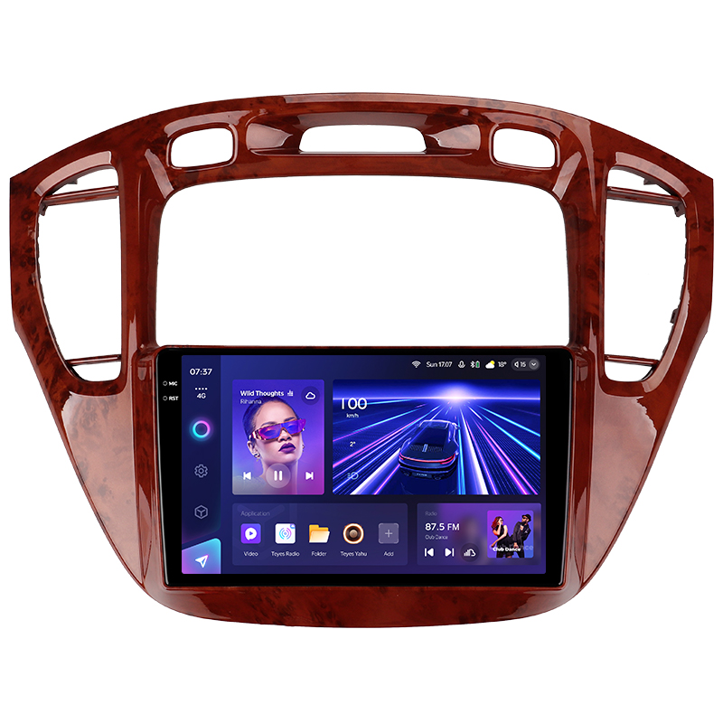 Magallana de fábrica Teyes CC3 6+128 GB Toyota Highlander 1 XU20 (2001–2007) 9