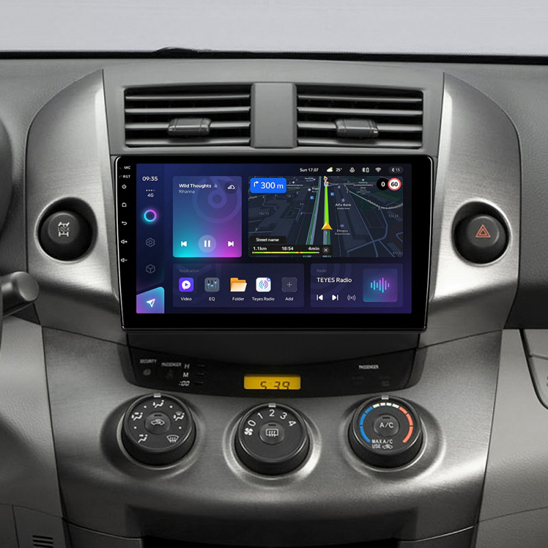 Android head unit Teyes CC3L 4+32 Gb Toyota RAV4 3 XA30 (F1) 2005-2016 9"