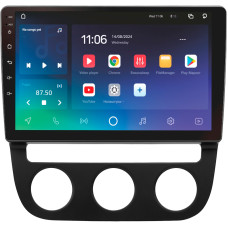 Android head unit SIGMA X10432 ANDROID 10 4+32 Gb 4G DSP Volkswagen Jetta 5 2005-2010 (F2) 10"