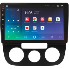 Android head unit SIGMA X10432 ANDROID 10 4+32 Gb 4G DSP Volkswagen Jetta 5 2005-2010 (F1) 10"