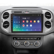 Android head unit SIGMA X9432 ANDROID 10 4+32 Gb 4G DSP Volkswagen Tiguan 1 NF 2006-2017 (F2) 9"