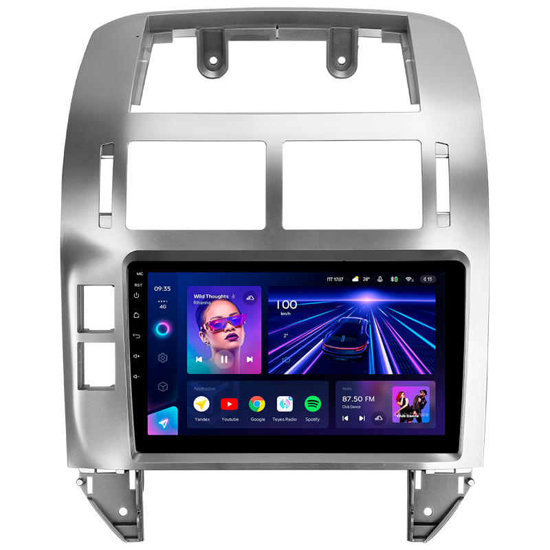 Magazynofon Teyes CC3 4+32 GB Volkswagen Polo Mk4 (F2) 2001–2009, 9