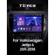 Android head unit Teyes CC3 4+32 Gb Volkswagen Jetta 6 2011-2018 10" 2k