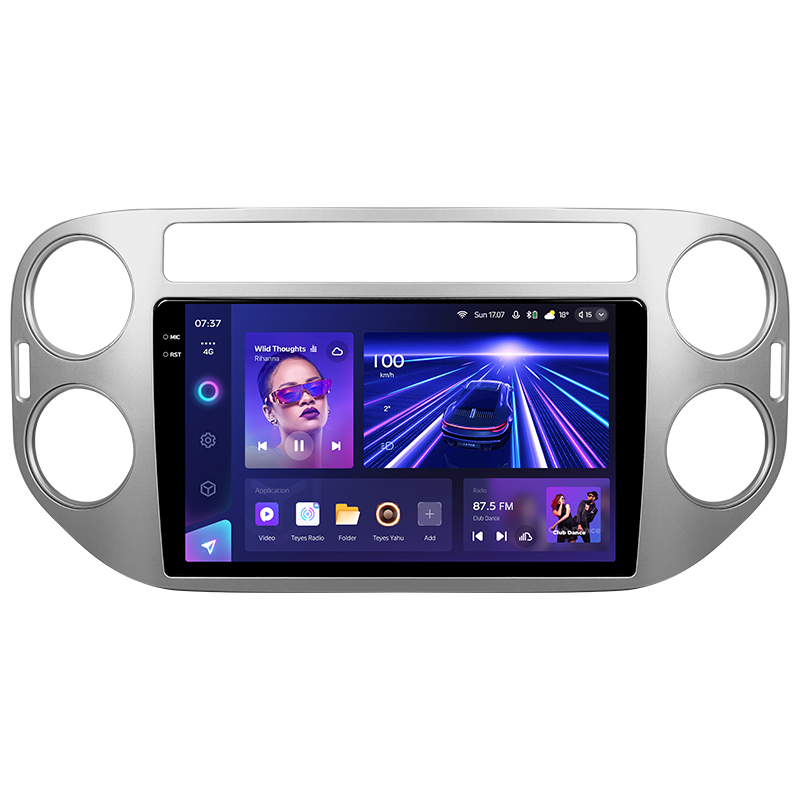 Android head unit Teyes CC3 4+32 Gb Volkswagen Tiguan 1 NF 2006-2017 (F2) 9" 2k