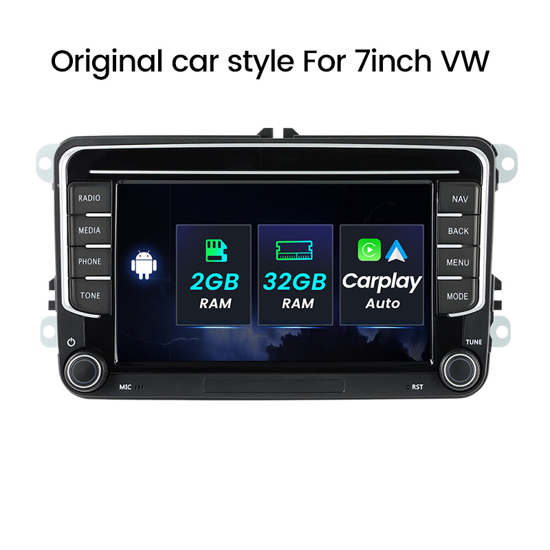 Android head unit AMS VW Original car style M200S 2+32Gb 7"