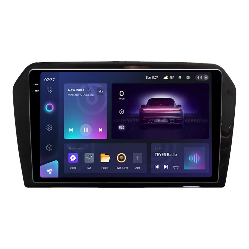 Festplattenradiosystem Teyes CC3 6+128 GB Volkswagen Jetta 2013–2017 UV Schwarz 9