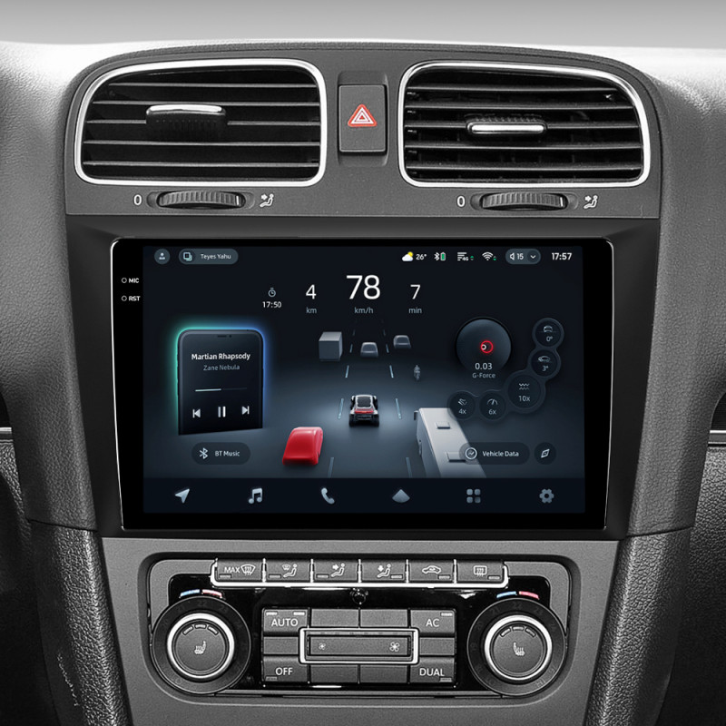 Štátní magnetofon Teyes CC4 Pro 8+128 GB Volkswagen Golf 6 2008–2016, 9