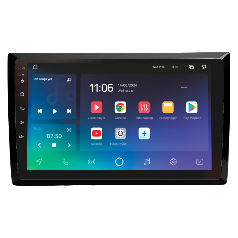 Android head unit SIGMA PRO 9432 ANDROID 10 4+32 Gb 4G DSP Volkswagen Beetle A5 2011-2019 9"