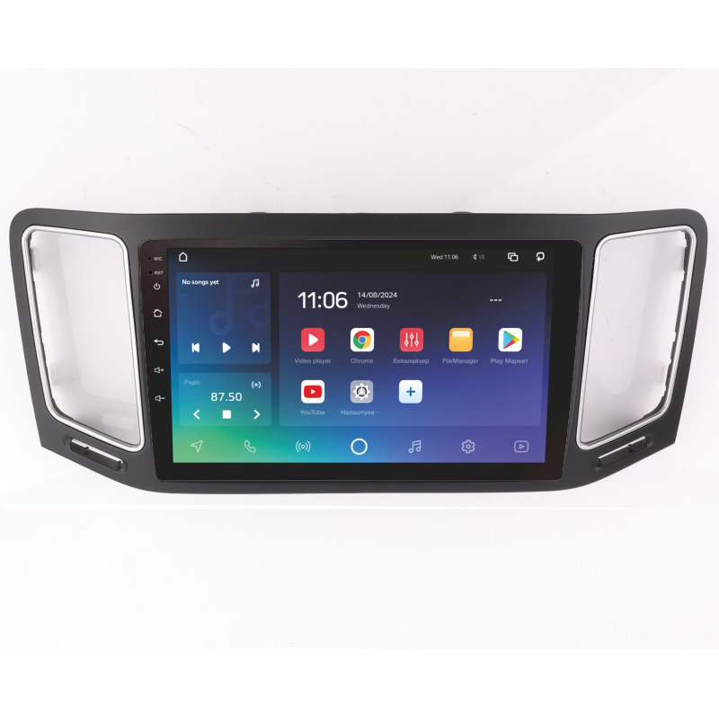 Android head unit SIGMA X9432 ANDROID 10 4+32 Gb 4G DSP Volkswagen Sharan 2012-2018 9"