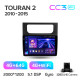 Android head unit Teyes CC3 4+64 Gb Volkswagen Touran 2 1T 2010-2015 10" 2k